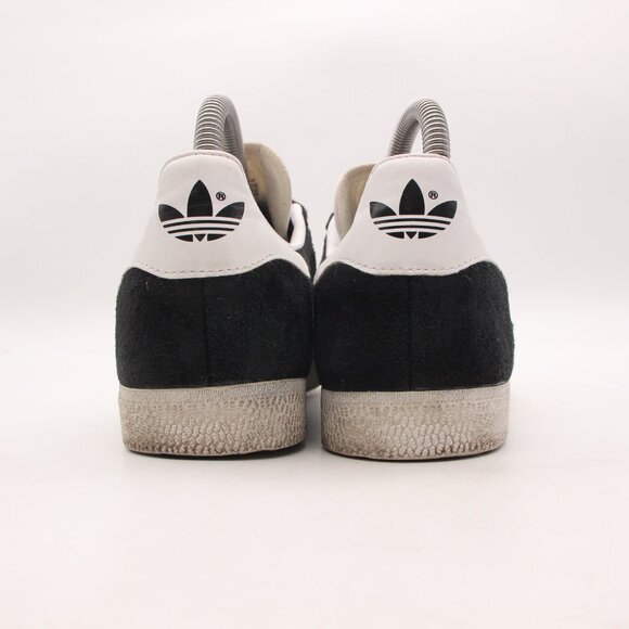 Adidas Originals Gazelle Men's Size 5 Women's 6 Black White Gold Sneakers BB5476 - Picture 5 of 9